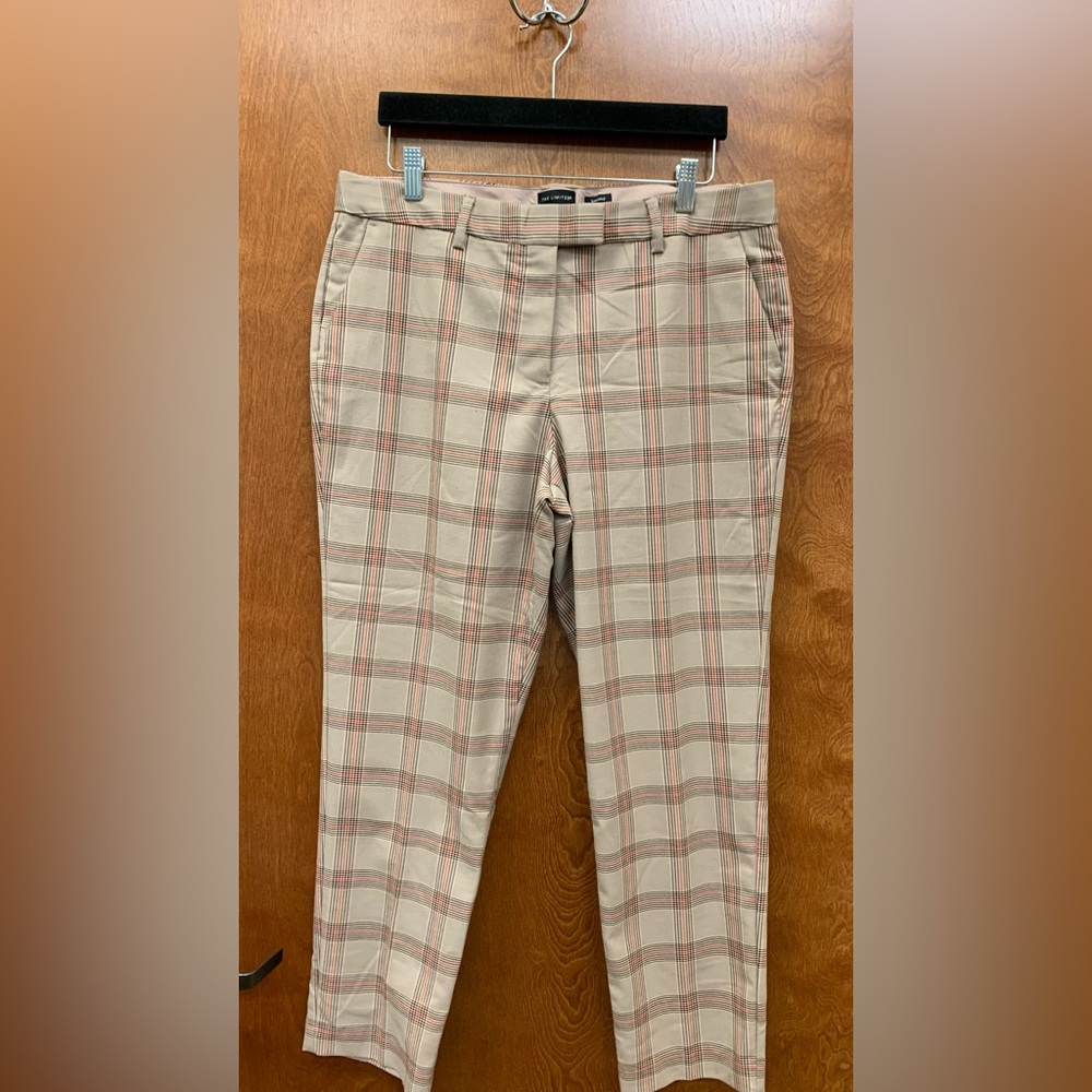 The Limited plaid slim ankle pants